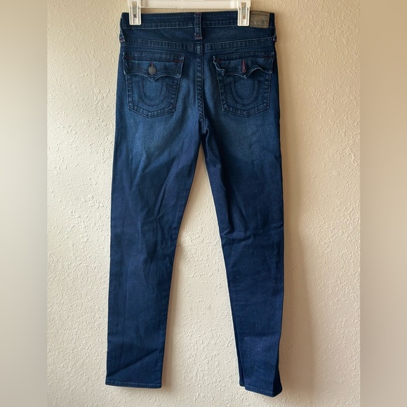 True Religion Geno Big T Flap Slim Jeans Size 20 - Picture 6 of 7